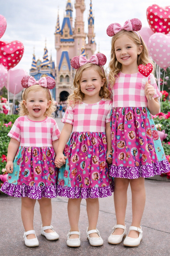 Plaid Princess dress