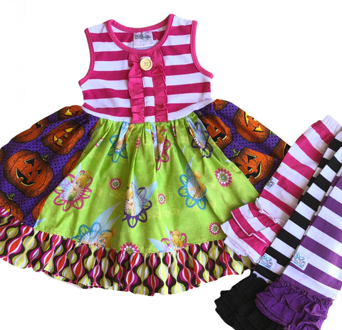 RTS sz 2/3 Pixie Dust Tinkerbell Halloween dress
