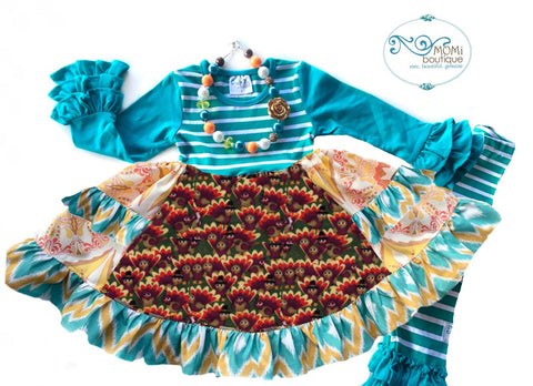 Turkey Trot Platinum party style Dress